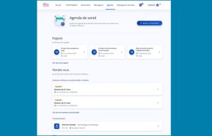 Un agenda intégré dans Mon Espace Santé