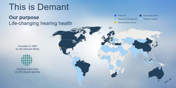 Le CA de Demant est resté en croissance malgré le contexte, en 2024