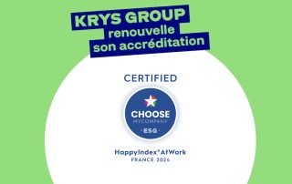 Label Happy Index at Work renouvelé pour Krys Group