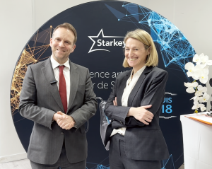 2 ministres en visite au siège de Starkey France