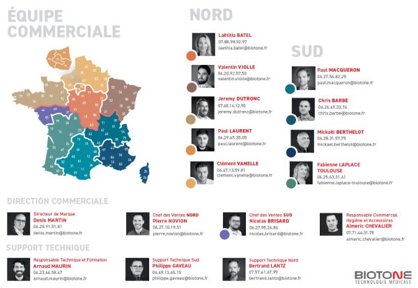 Biotone étoffe ses forces commerciales et techniques