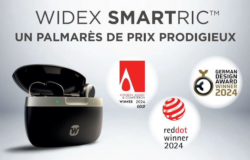 Le SmartRic de Widex, multiprimé pour son design